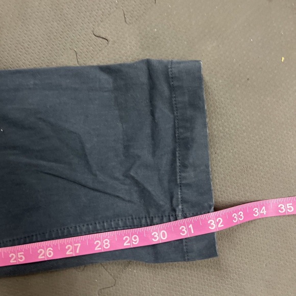 NWT Guideboat Pants Mens 32 Navy Cargo Outdoor Button Fly FS Benefits Charity - Picture 6 of 10